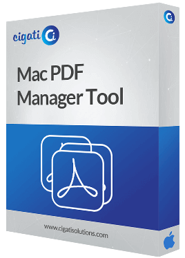 Mac PDF Manager Software Box