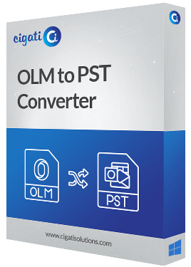 OLM to PST Converter Tool Software Box