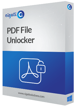 PDF File Unlocker Software Box