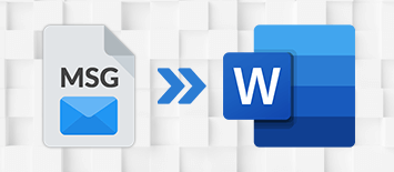 When Converting an MSG file to Word?
