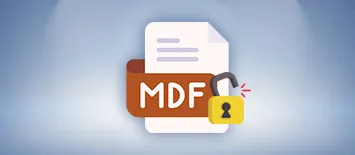 To Change the Forgotten Password of MDF File?