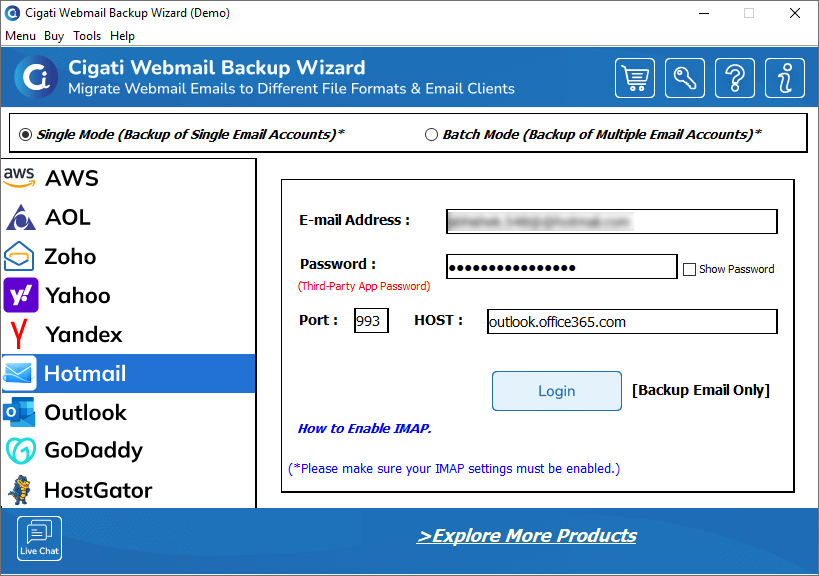 Windows Mail Restore Tool for Windows 10, 8.1 and 7 - Configure Windows Mail  with Hotmail (Live, Outlook.com)